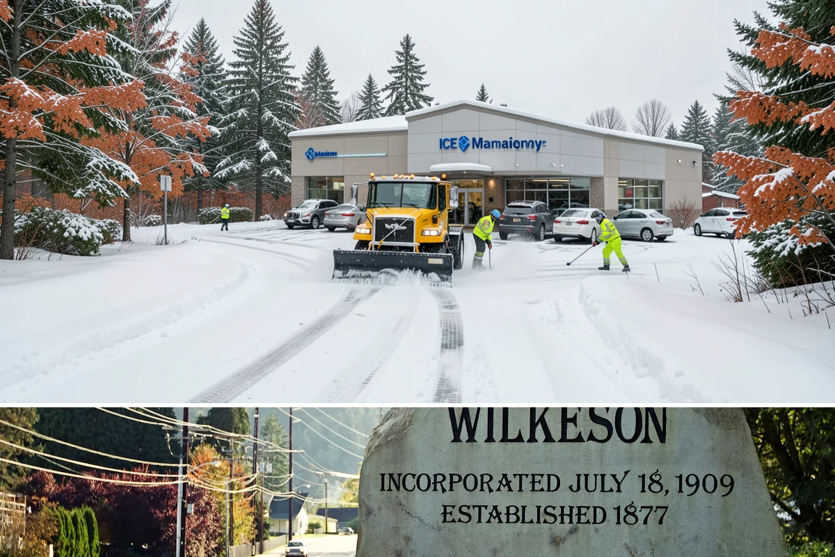 4-Inch Trigger Snow Removal in Wilkeson, Pierce County, WA - This plan mainly engages during the occasional heavy storms that reach the lowlands in mid-winter.