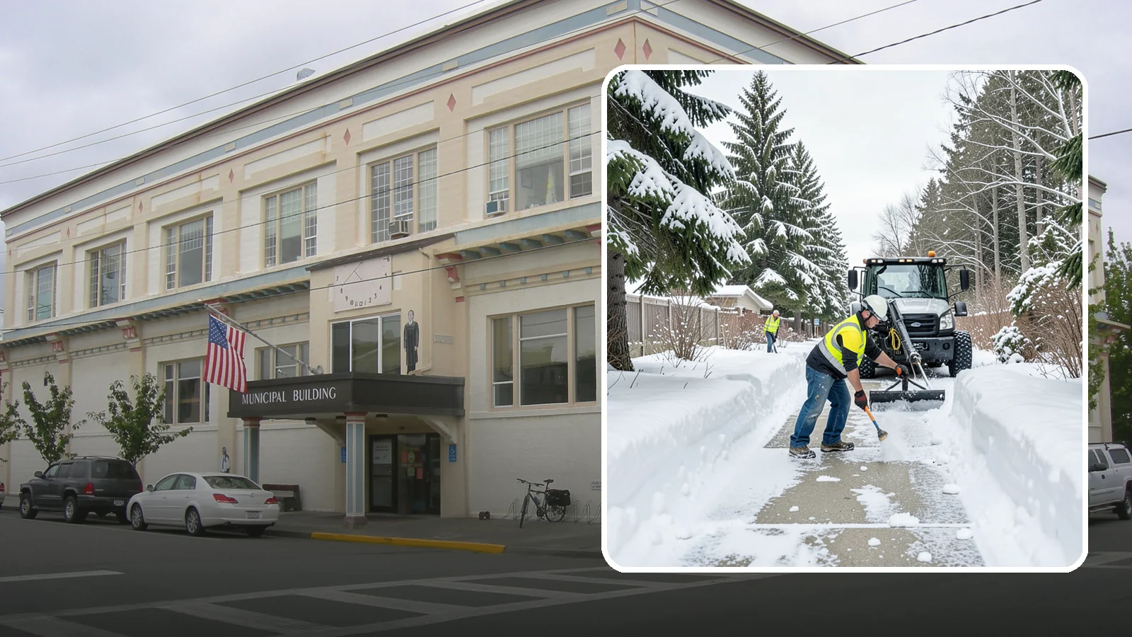 Accessible Route Clearing in Anacortes, Skagit County, WA - We clear the complete accessible route across your Western Washington property so it stays continuous and barrier-free in winter.