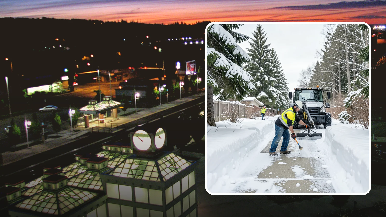 Accessible Route Clearing in Auburn, King County, WA - We clear the complete accessible route across your Western Washington property so it stays continuous and barrier-free in winter.