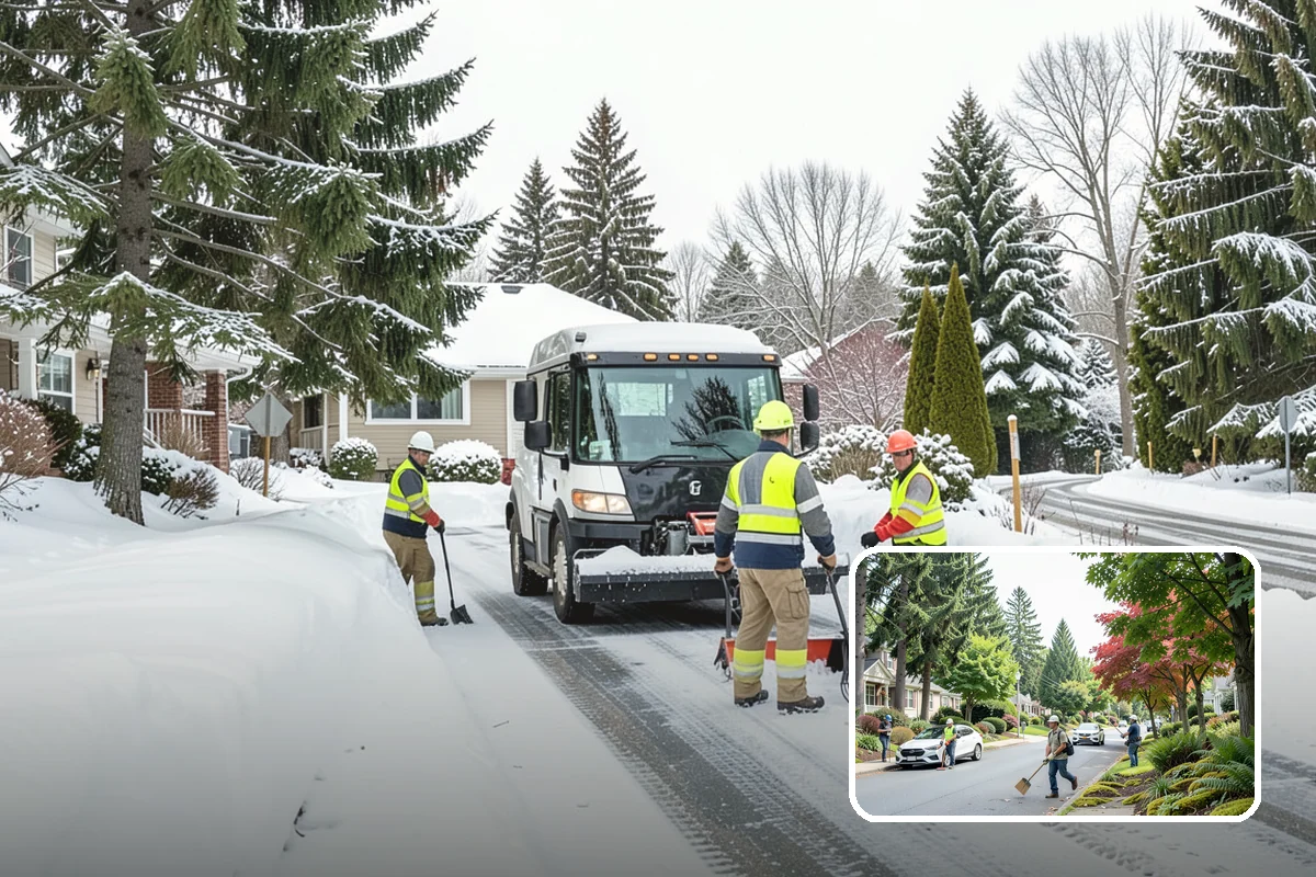Accessible Route Clearing in Beaux Arts Village, King County, WA - Keeps the accessible route continuous and gap-free