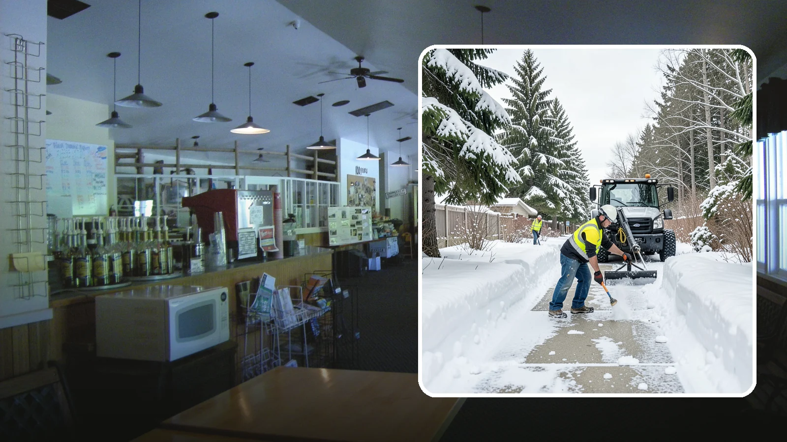 Accessible Route Clearing in Black Diamond, King County, WA - We clear the complete accessible route across your Western Washington property so it stays continuous and barrier-free in winter.