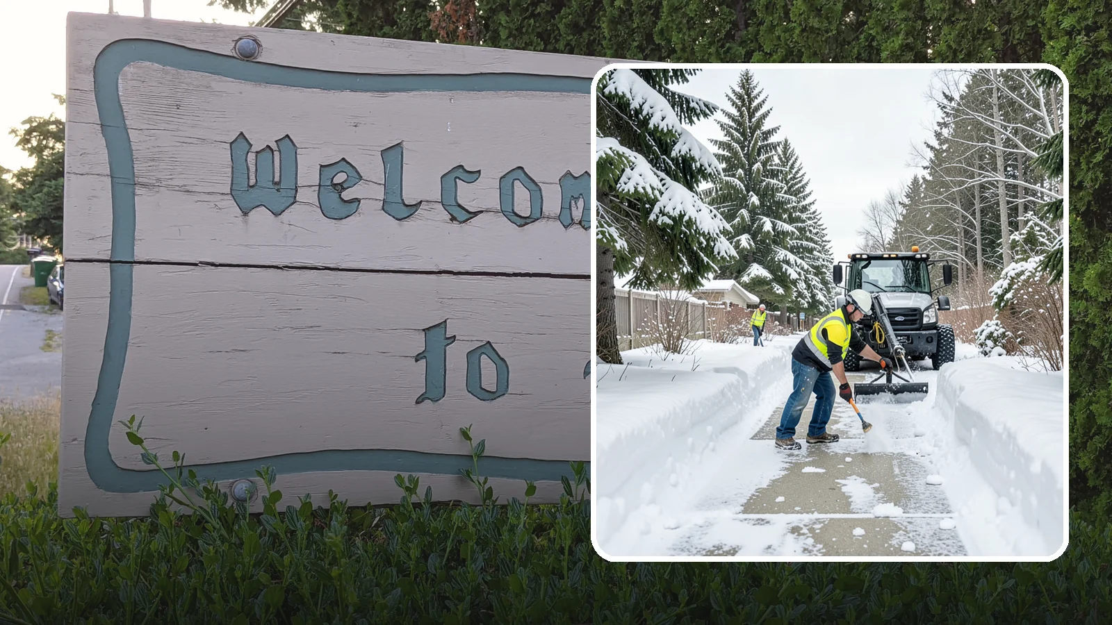 Accessible Route Clearing in Brier, Snohomish County, WA - We clear the complete accessible route across your Western Washington property so it stays continuous and barrier-free in winter.