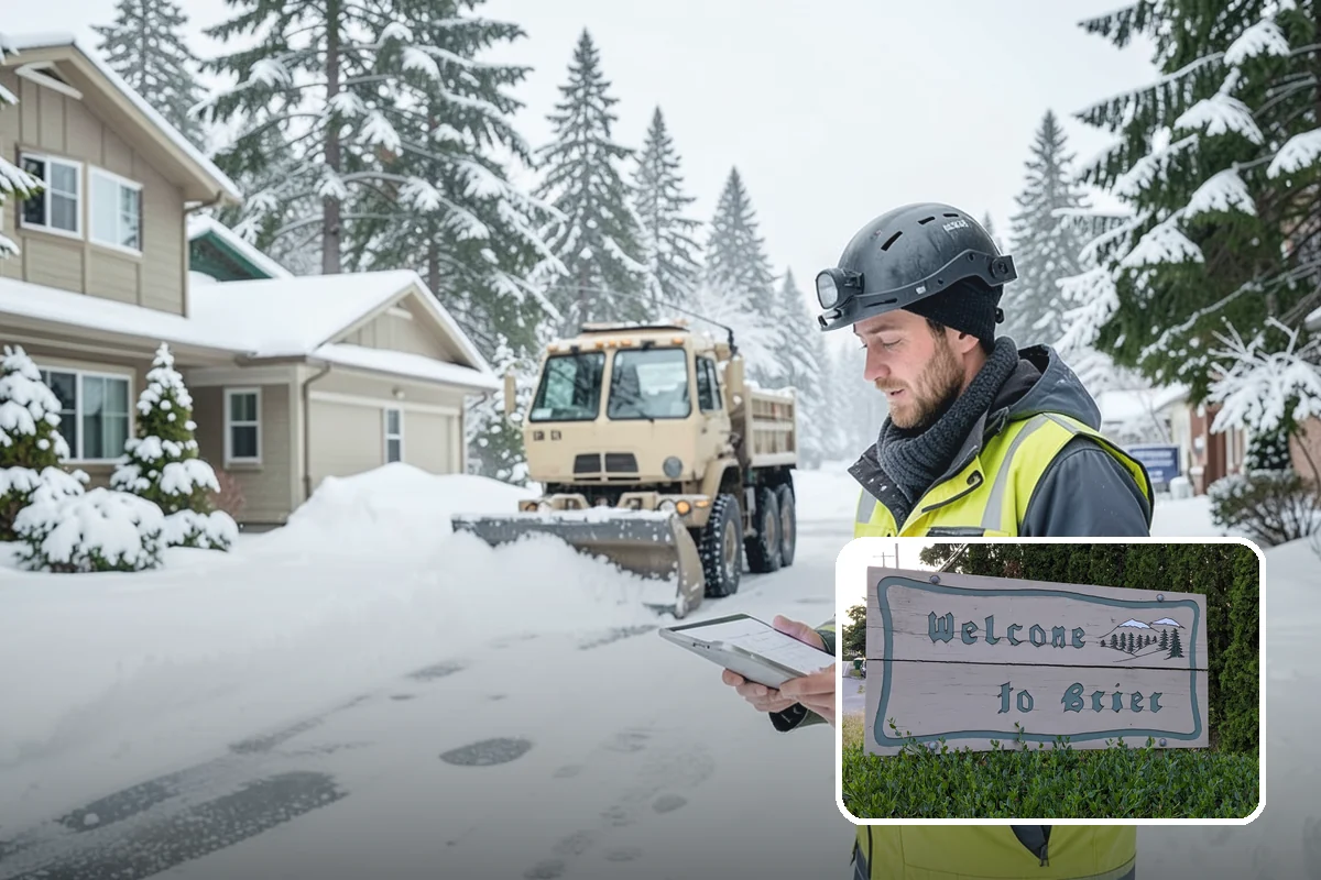 Accessible Route Clearing in Brier, Snohomish County, WA - Keeps the accessible route continuous and gap-free