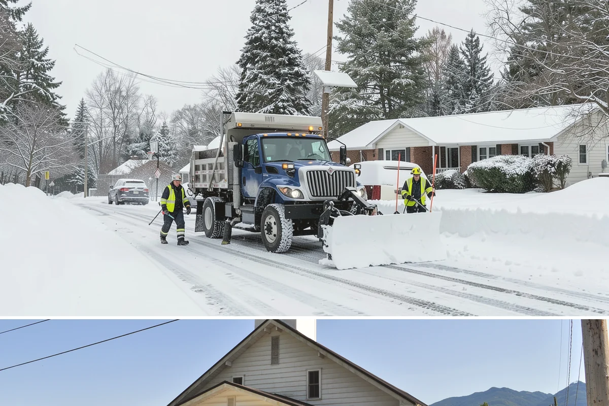 Accessible Route Clearing in Concrete, Skagit County, WA - Maintained after every snowfall throughout the winter so the route never breaks.