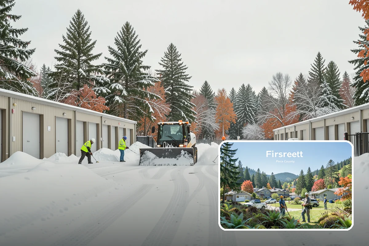 Accessible Route Clearing in Fircrest, Pierce County, WA - Keeps the accessible route continuous and gap-free