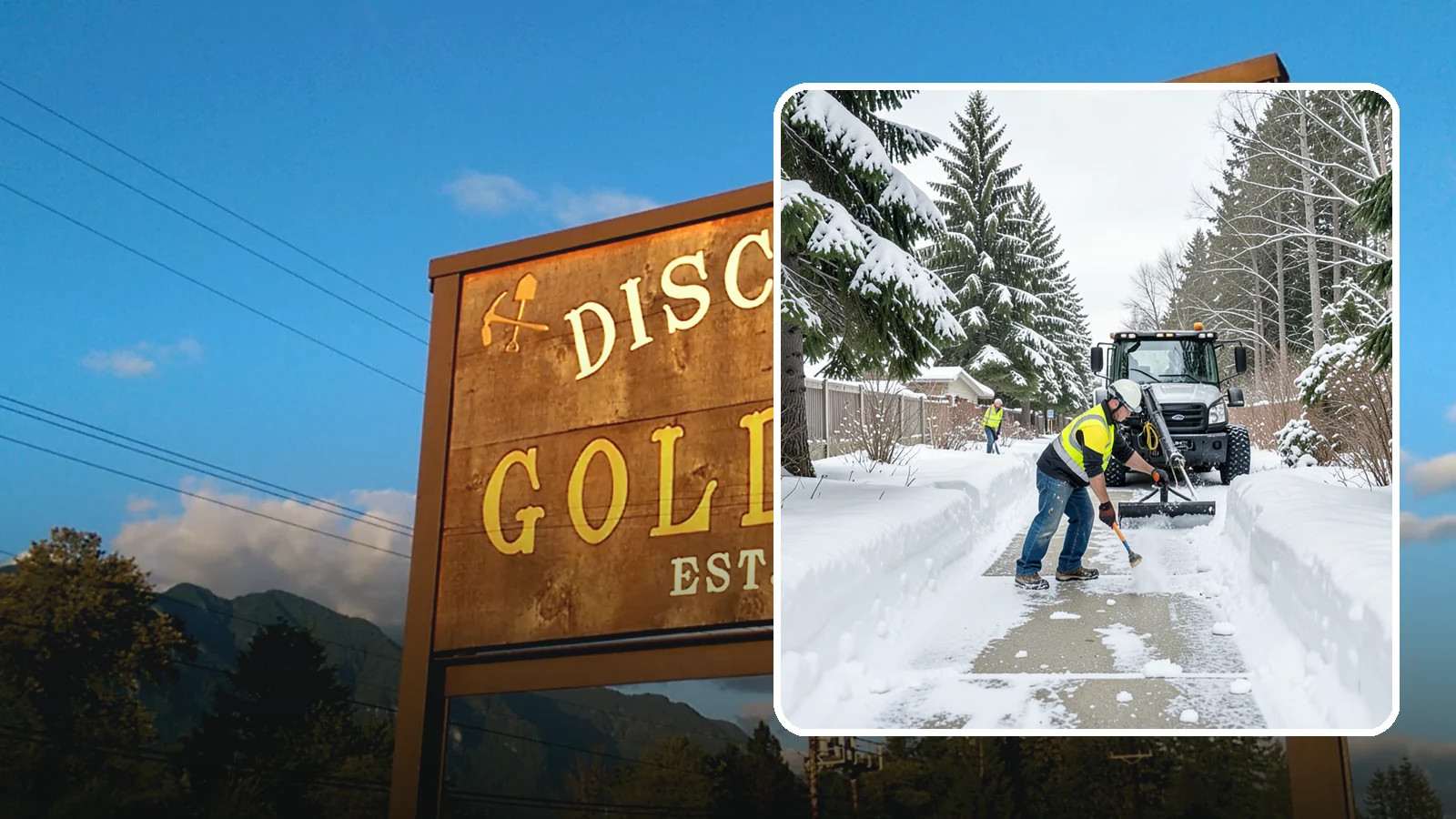 Accessible Route Clearing in Gold Bar, Snohomish County, WA - We clear the complete accessible route across your Western Washington property so it stays continuous and barrier-free in winter.