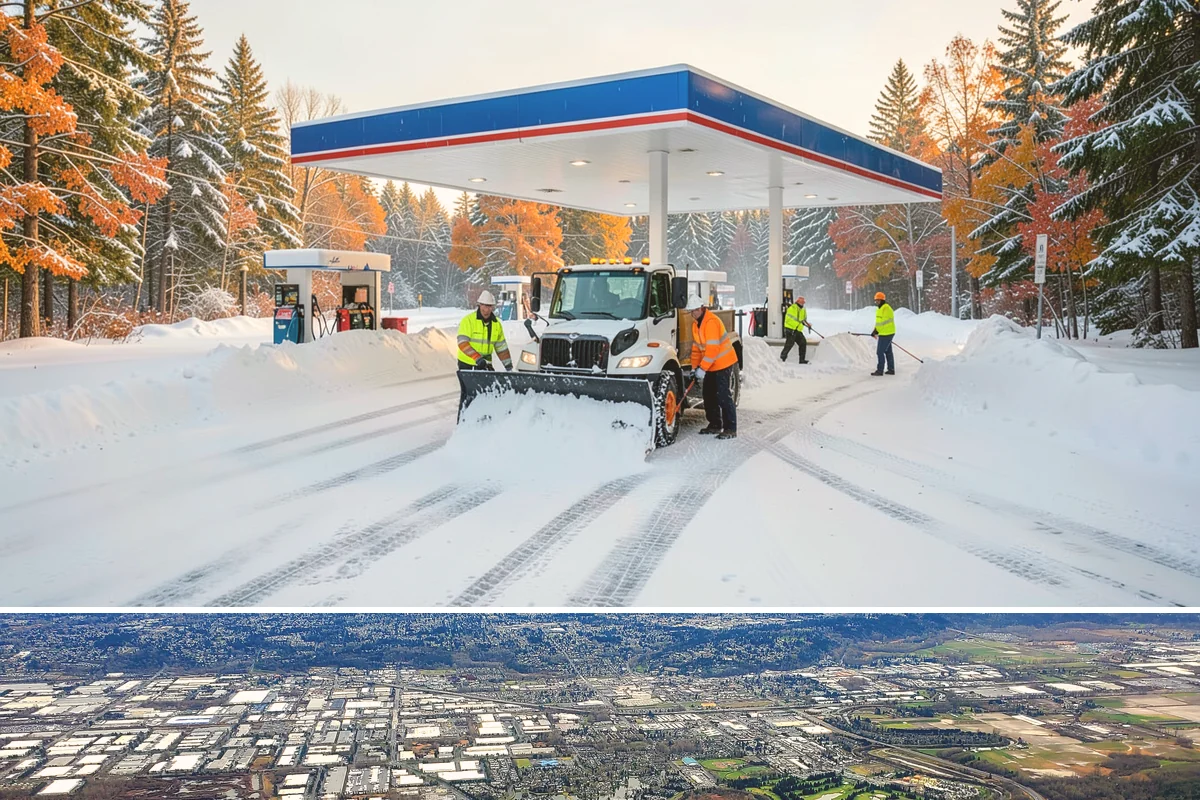 Accessible Route Clearing in Kent, King County, WA - Maintained after every snowfall throughout the winter so the route never breaks.