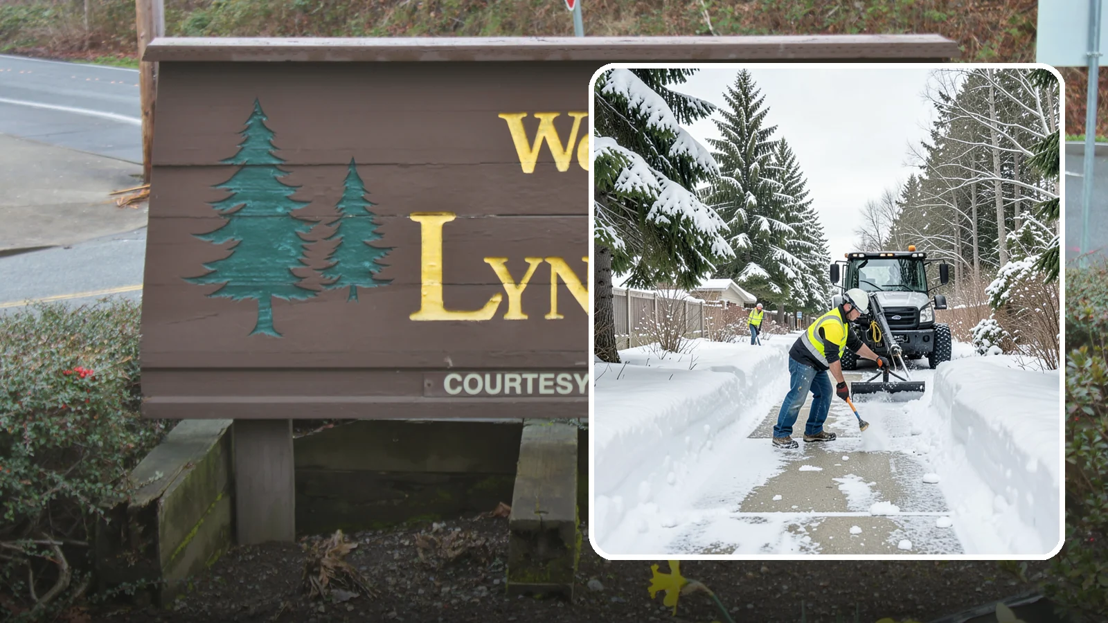 Accessible Route Clearing in Lynnwood, Snohomish County, WA - We clear the complete accessible route across your Western Washington property so it stays continuous and barrier-free in winter.