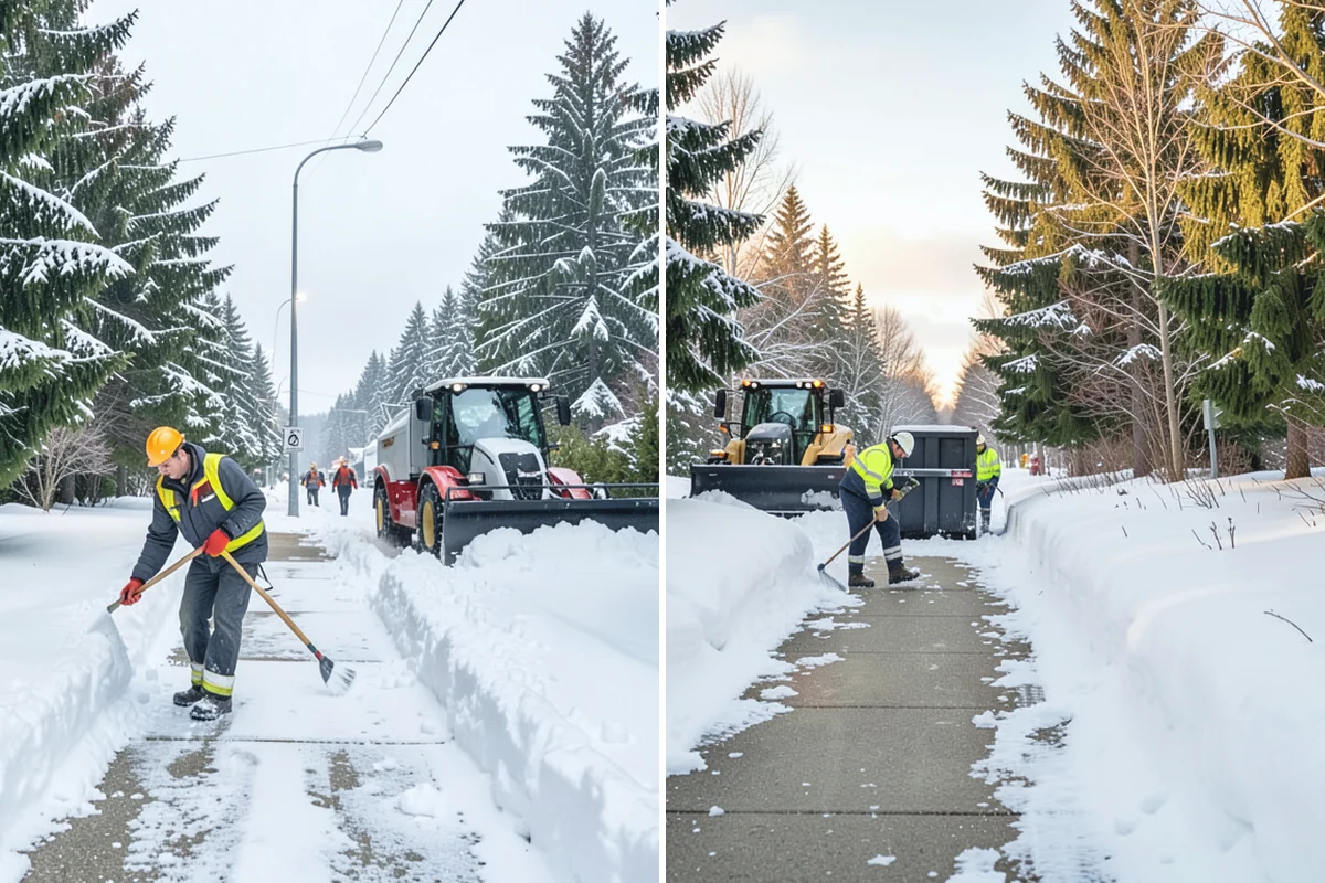 Accessible Route Clearing in Marysville, Snohomish County, WA - Map the full accessible route end to end
