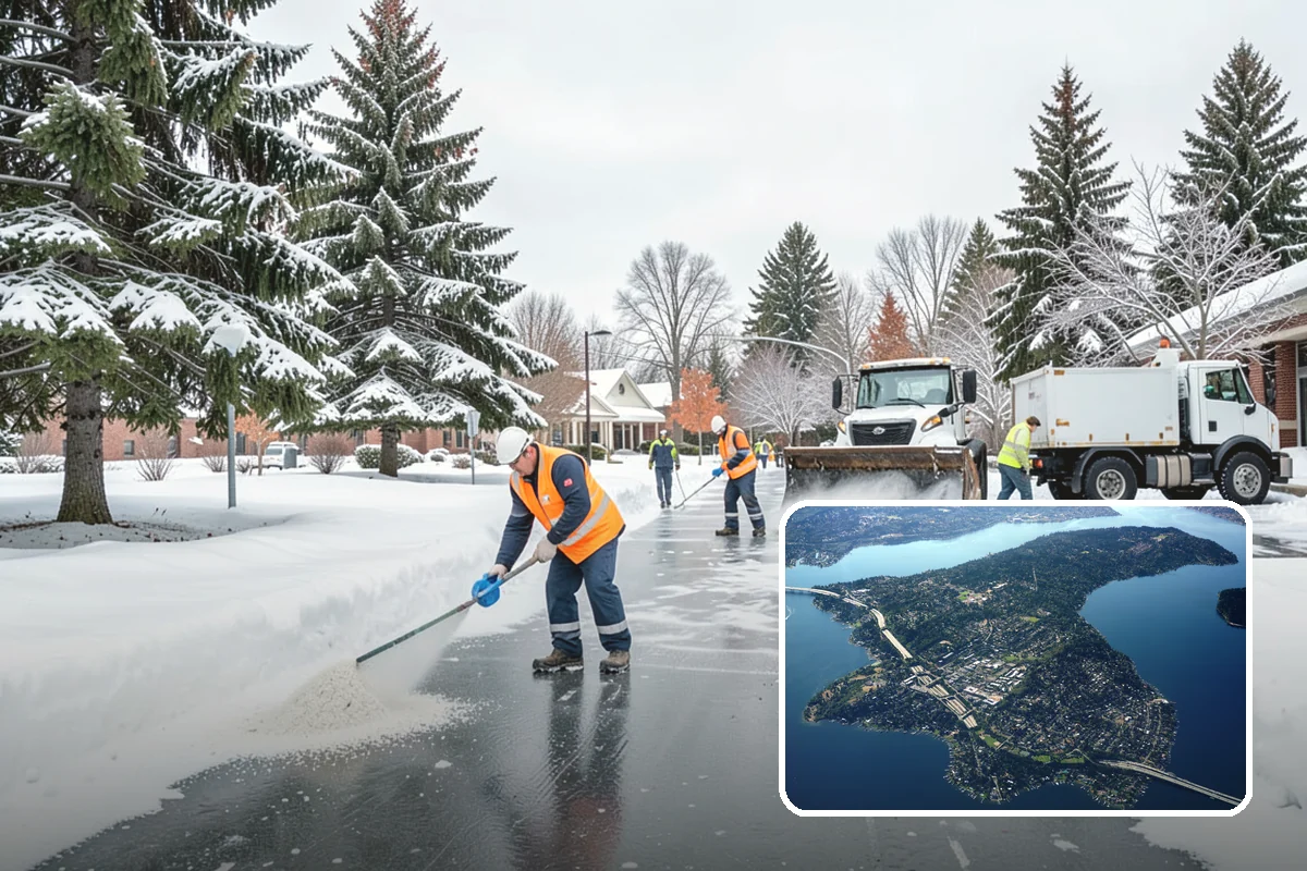 Accessible Route Clearing in Mercer Island, King County, WA - Keeps the accessible route continuous and gap-free