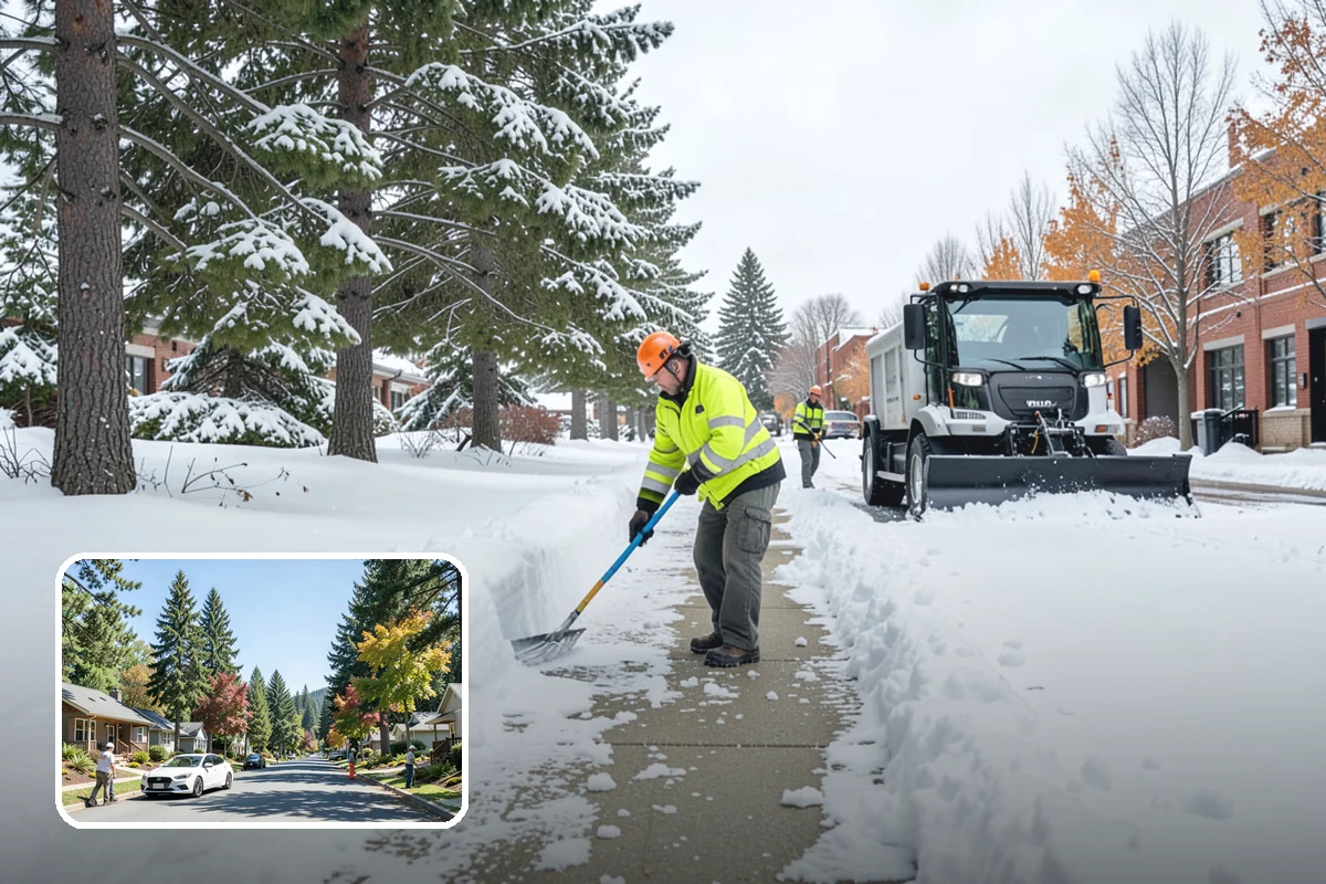 Accessible Route Clearing in Orting, Pierce County, WA - Keeps the accessible route continuous and gap-free