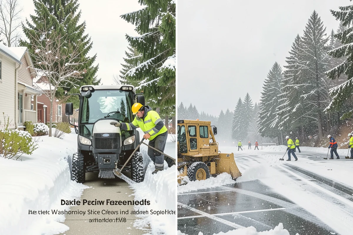 Accessible Route Clearing in Orting, Pierce County, WA - Map the full accessible route end to end