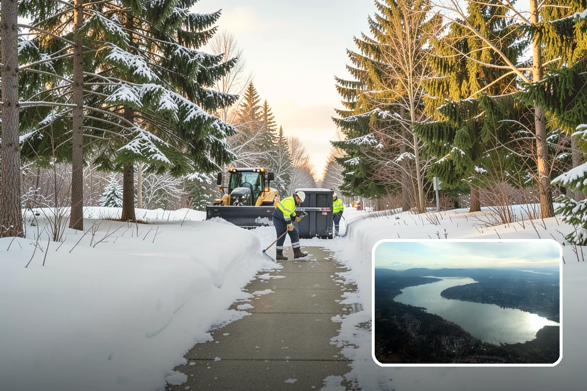 Accessible Route Clearing in Sammamish, King County, WA - Keeps the accessible route continuous and gap-free