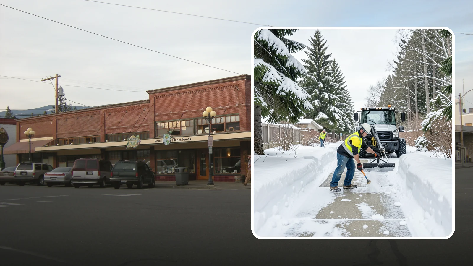 Accessible Route Clearing in Sedro-Woolley, Skagit County, WA - We clear the complete accessible route across your Western Washington property so it stays continuous and barrier-free in winter.