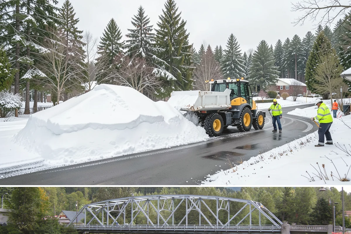 Accessible Route Clearing in Skykomish, King County, WA - Maintained after every snowfall throughout the winter so the route never breaks.