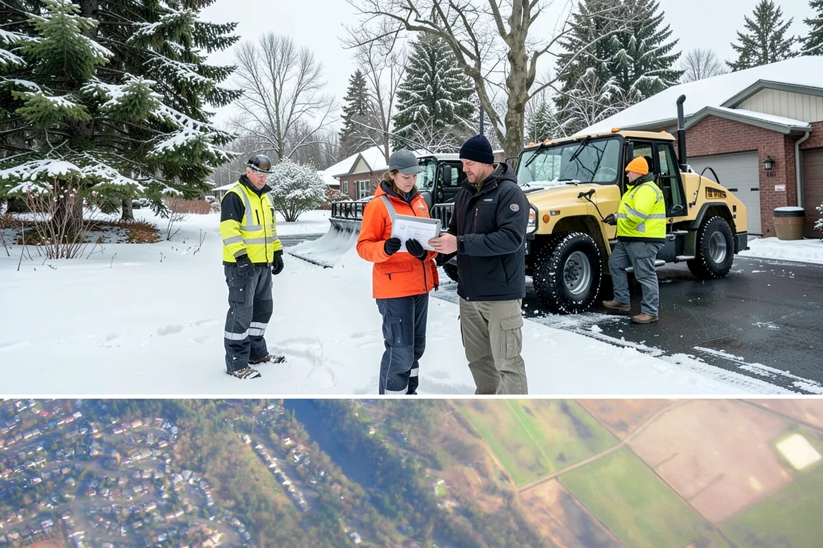 Acreage Snow Removal in Algona, King County, WA - Large parcels benefit from a prioritized plan set before winter, activated whenever accumulating snow reaches the property's...