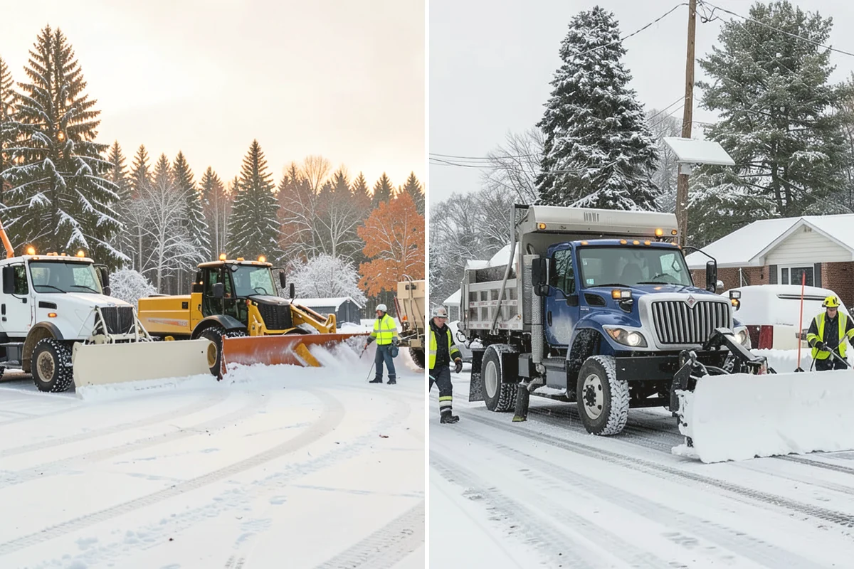 Acreage Snow Removal in Anacortes, Skagit County, WA - We tour the property and rank access routes by priority