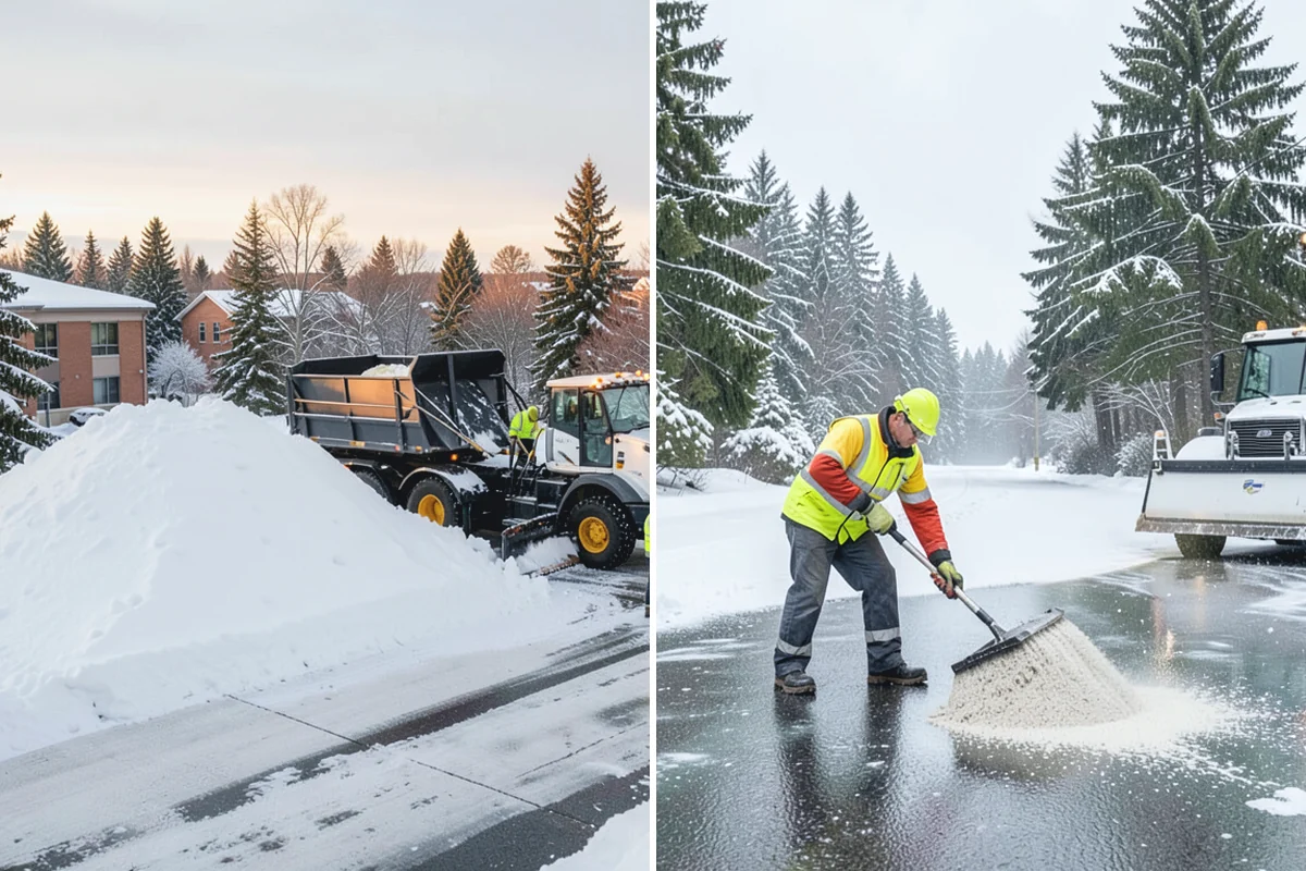 Acreage Snow Removal in Auburn, King County, WA - We tour the property and rank access routes by priority