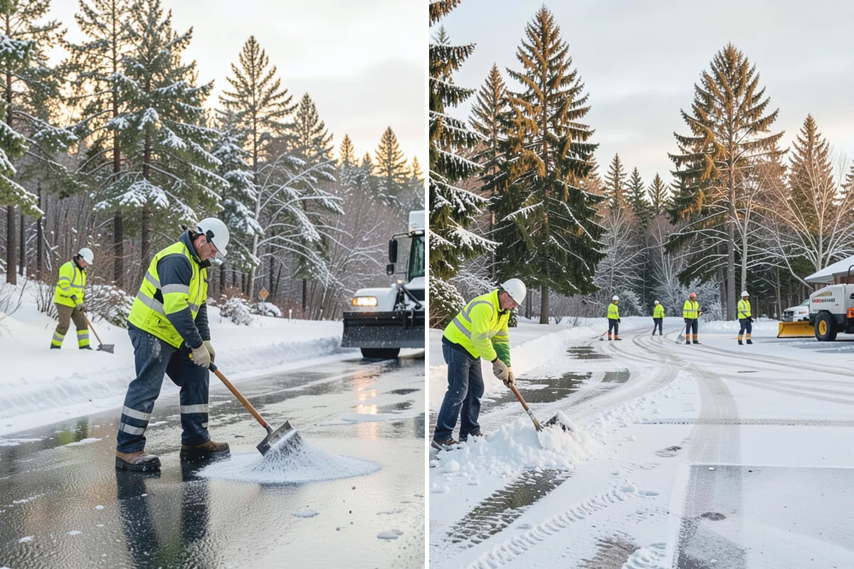 Acreage Snow Removal in Bonney Lake, Pierce County, WA - We tour the property and rank access routes by priority