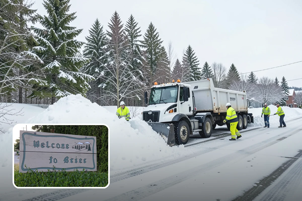 Acreage Snow Removal in Brier, Snohomish County, WA - Covers driveways, ring roads, and multiple structures