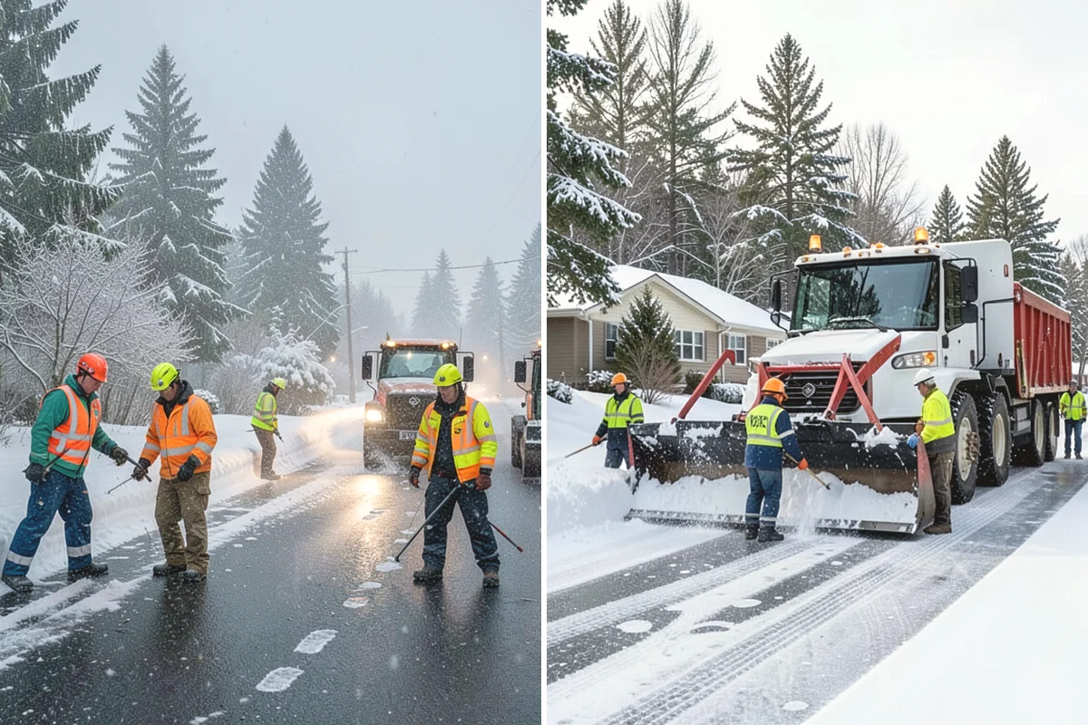 Acreage Snow Removal in Burlington, Skagit County, WA - We tour the property and rank access routes by priority