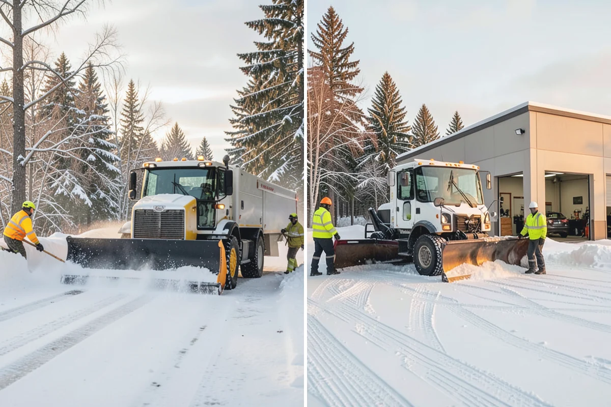 Acreage Snow Removal in Darrington, Snohomish County, WA - We tour the property and rank access routes by priority