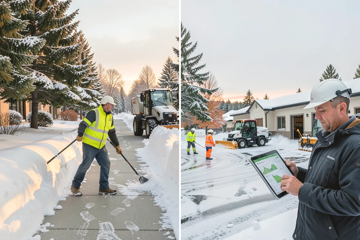 Acreage Snow Removal in Duvall, King County, WA - We tour the property and rank access routes by priority