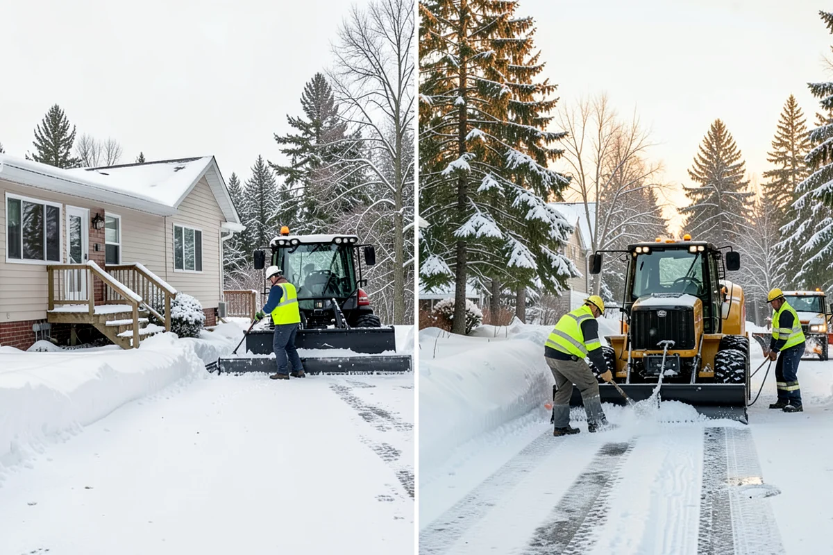 Acreage Snow Removal in Everett, Snohomish County, WA - We tour the property and rank access routes by priority