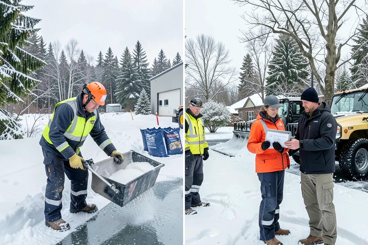 Acreage Snow Removal in Federal Way, King County, WA - We tour the property and rank access routes by priority