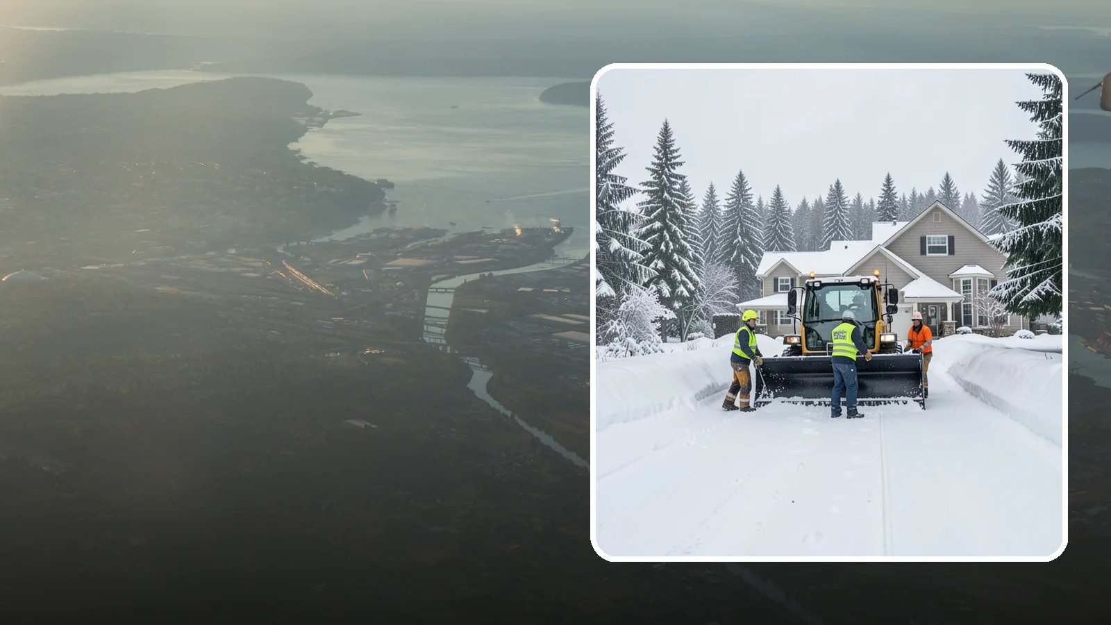 Acreage Snow Removal in Fife, Pierce County, WA - We clear driveways, ring roads, and equipment access across large-acreage Western Washington properties and hobby farms.
