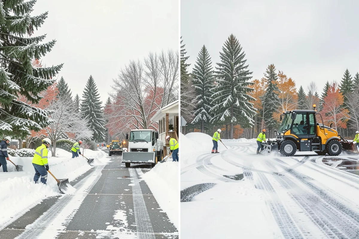 Acreage Snow Removal in Fife, Pierce County, WA - We tour the property and rank access routes by priority