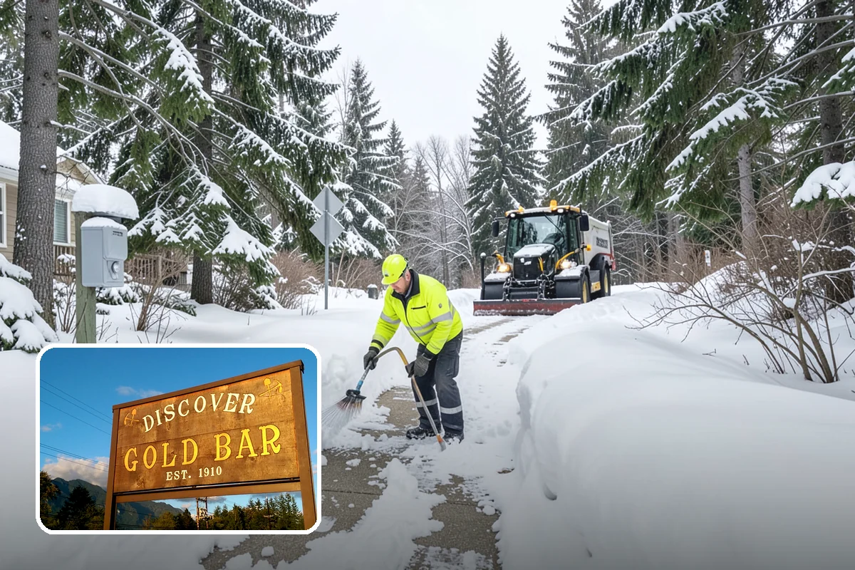 Acreage Snow Removal in Gold Bar, Snohomish County, WA - Covers driveways, ring roads, and multiple structures