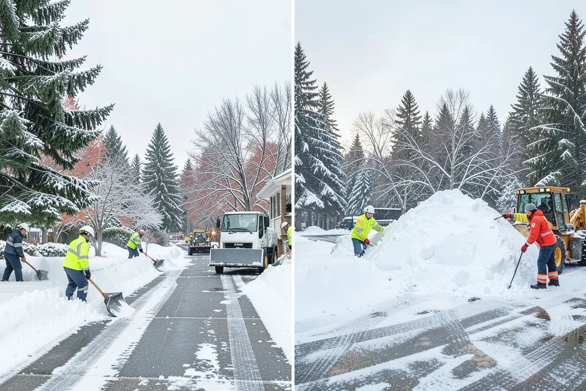 Acreage Snow Removal in Hamilton, Skagit County, WA - We tour the property and rank access routes by priority