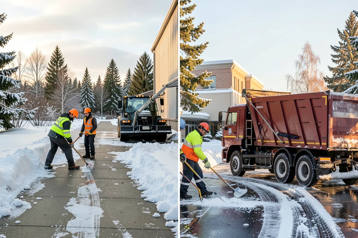 Acreage Snow Removal in Hunts Point, King County, WA - We tour the property and rank access routes by priority
