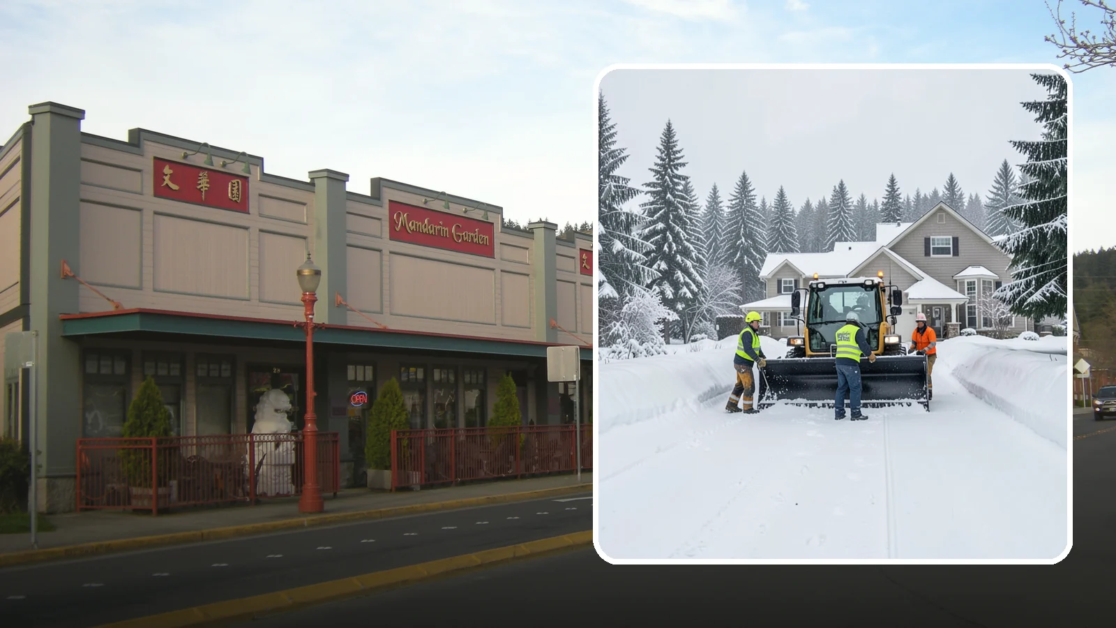Acreage Snow Removal in Issaquah, King County, WA - We clear driveways, ring roads, and equipment access across large-acreage Western Washington properties and hobby farms.