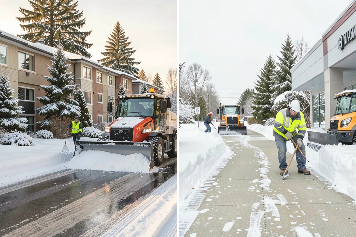 Acreage Snow Removal in La Conner, Skagit County, WA - We tour the property and rank access routes by priority