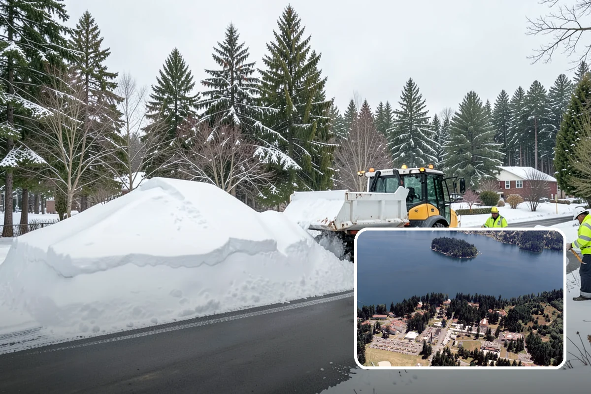 Acreage Snow Removal in Lakewood, Pierce County, WA - Covers driveways, ring roads, and multiple structures