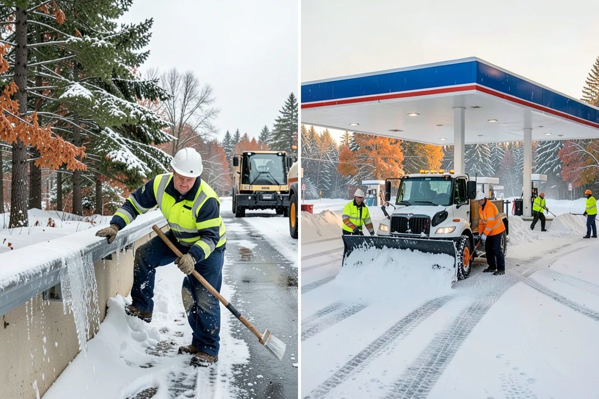 Acreage Snow Removal in Lakewood, Pierce County, WA - We tour the property and rank access routes by priority