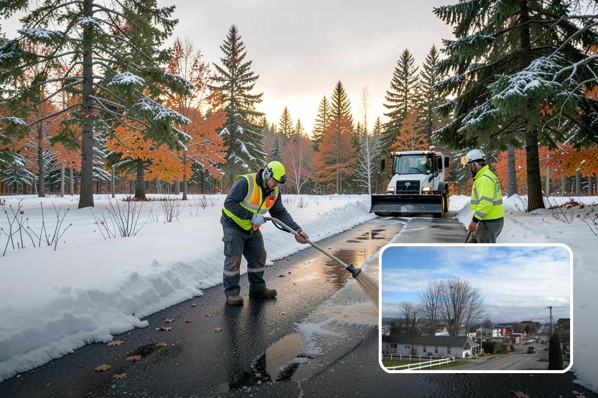 Acreage Snow Removal in Langley, Island County, WA - Covers driveways, ring roads, and multiple structures
