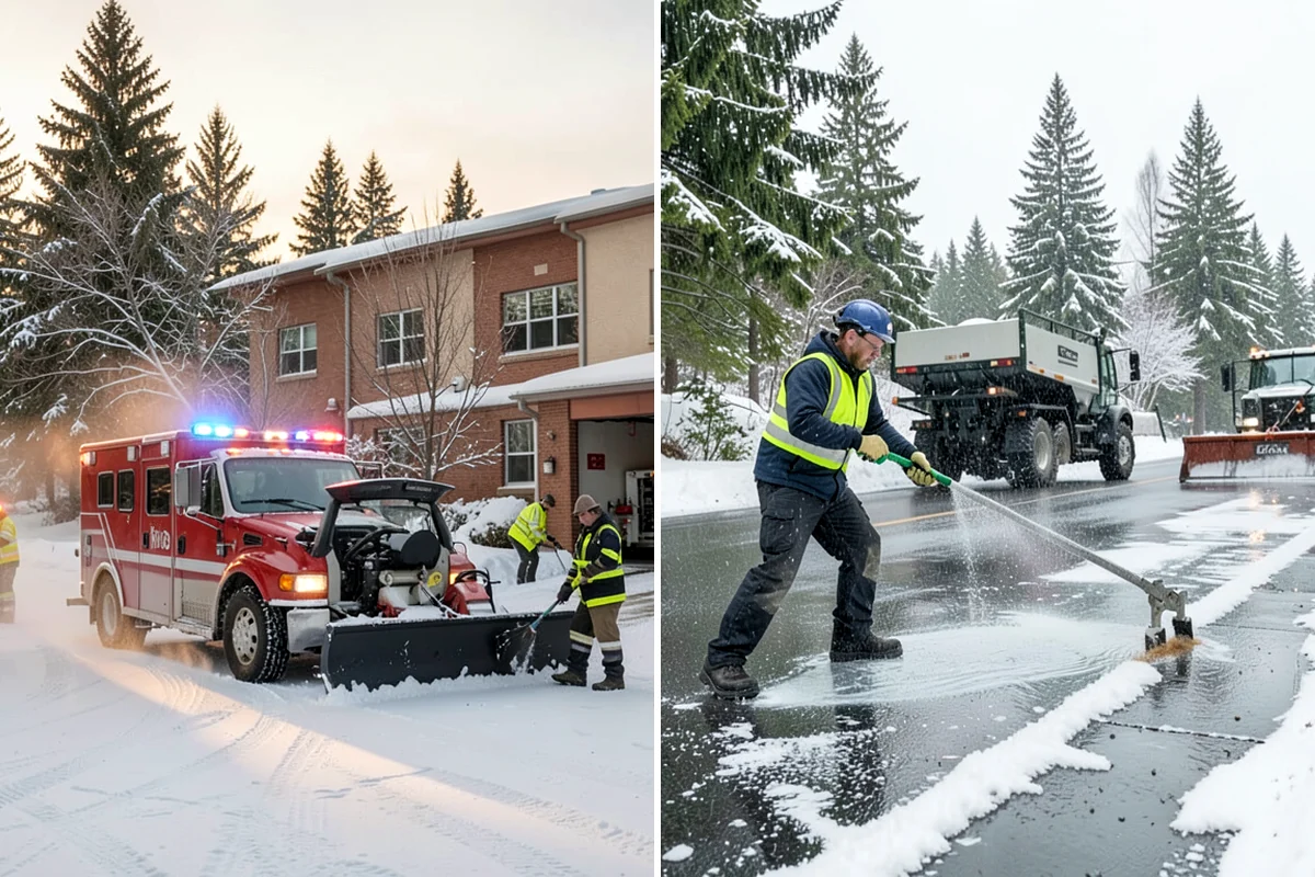 Acreage Snow Removal in Lyman, Skagit County, WA - We tour the property and rank access routes by priority