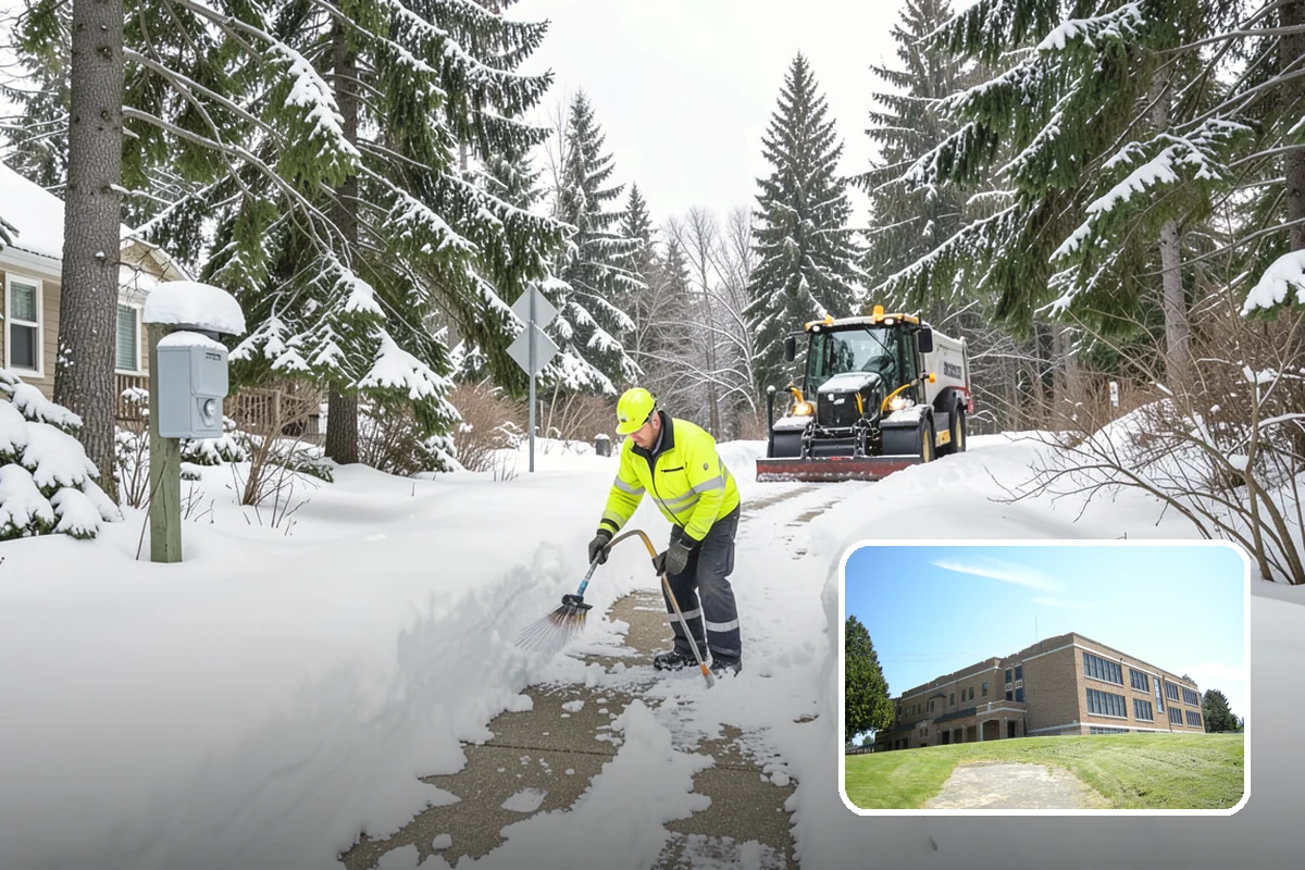 Acreage Snow Removal in Maple Valley, King County, WA - Covers driveways, ring roads, and multiple structures