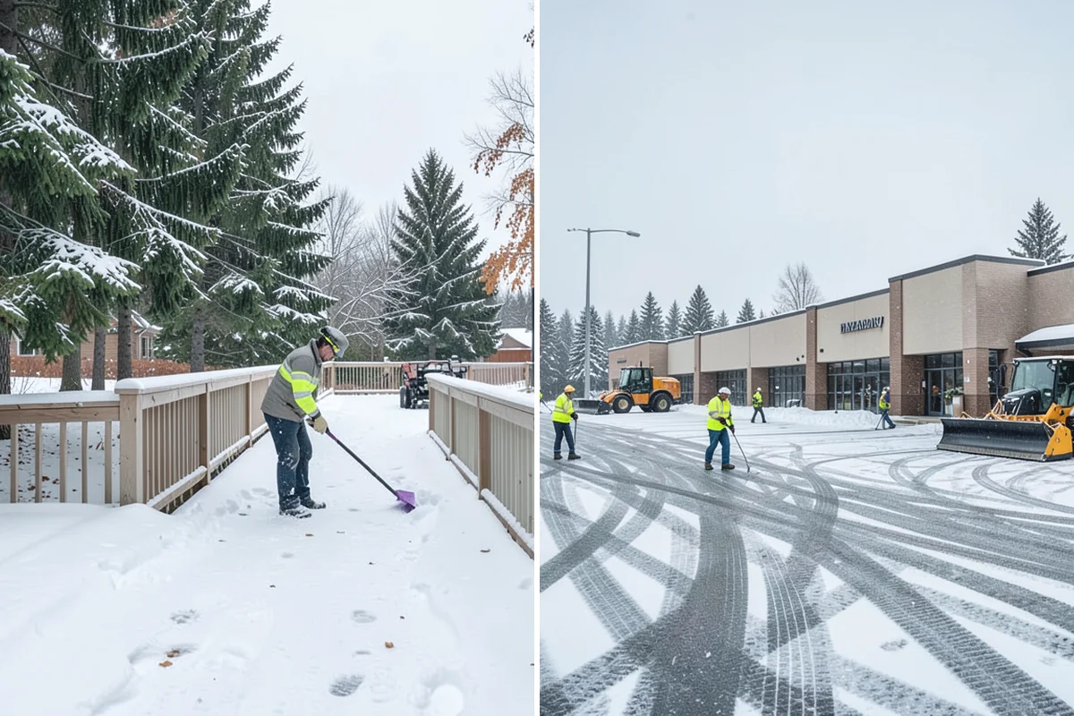 Acreage Snow Removal in Marysville, Snohomish County, WA - We tour the property and rank access routes by priority