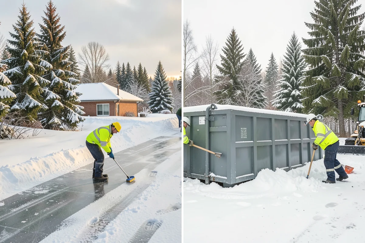 Acreage Snow Removal in Mill Creek, Snohomish County, WA - We tour the property and rank access routes by priority