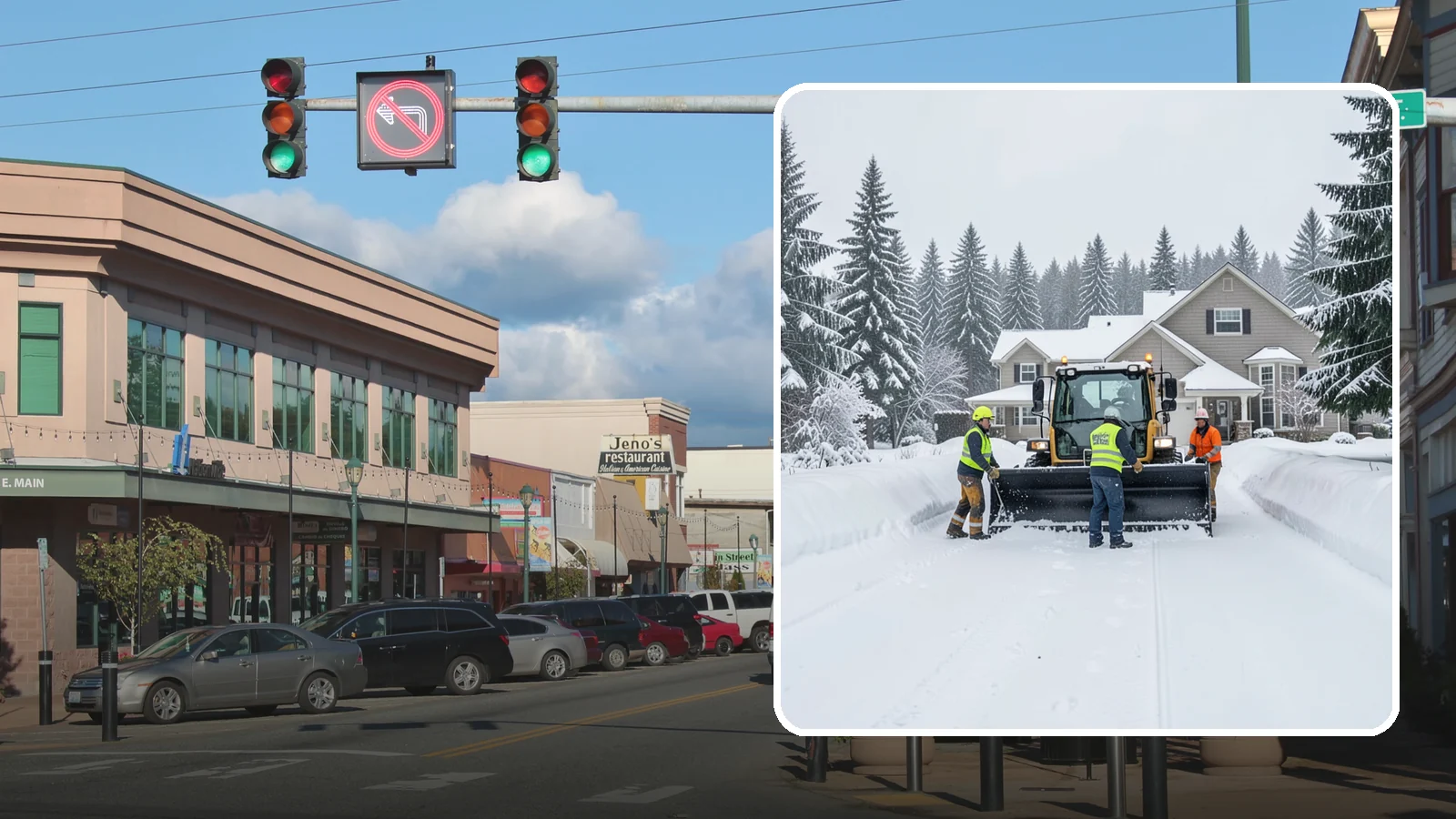 Acreage Snow Removal in Monroe, Snohomish County, WA - We clear driveways, ring roads, and equipment access across large-acreage Western Washington properties and hobby farms.