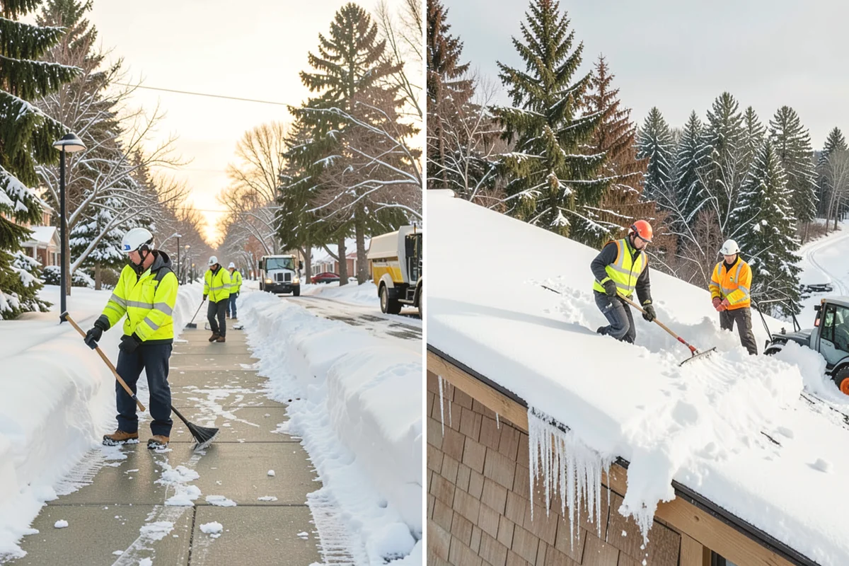 Acreage Snow Removal in Monroe, Snohomish County, WA - We tour the property and rank access routes by priority