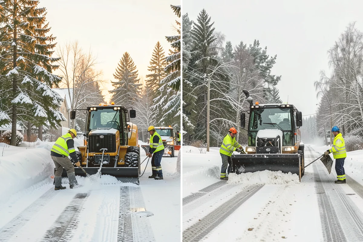Acreage Snow Removal in Mount Vernon, Skagit County, WA - We tour the property and rank access routes by priority