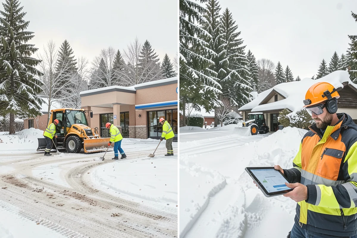 Acreage Snow Removal in Mukilteo, Snohomish County, WA - We tour the property and rank access routes by priority