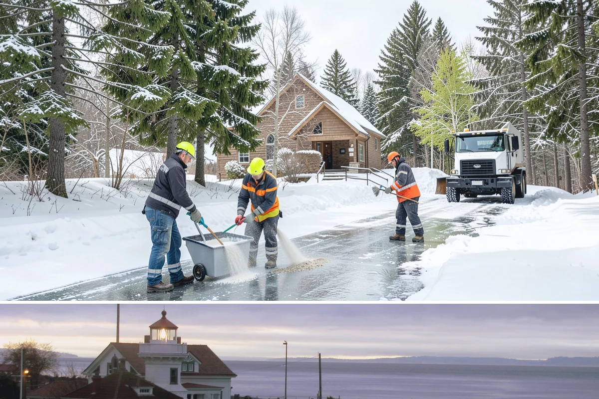 Acreage Snow Removal in Mukilteo, Snohomish County, WA - Large parcels benefit from a prioritized plan set before winter, activated whenever accumulating snow reaches the property's...
