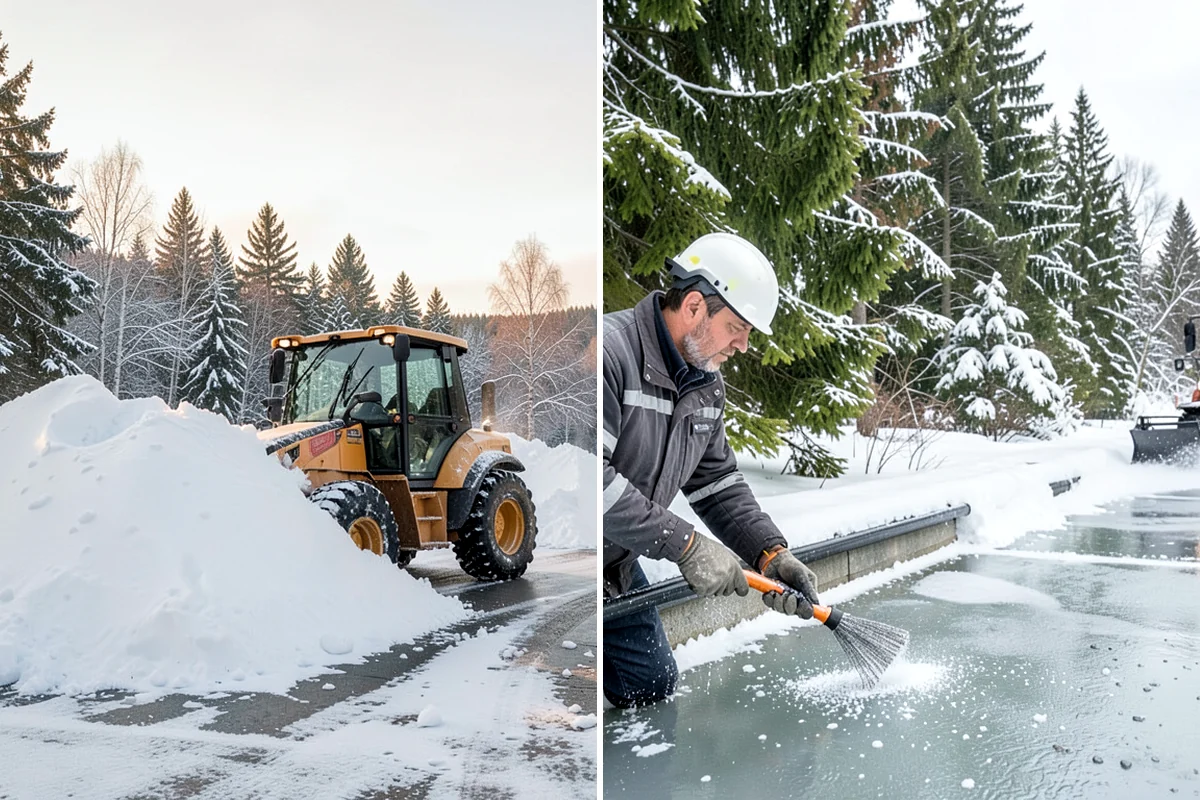 Acreage Snow Removal in Normandy Park, King County, WA - We tour the property and rank access routes by priority