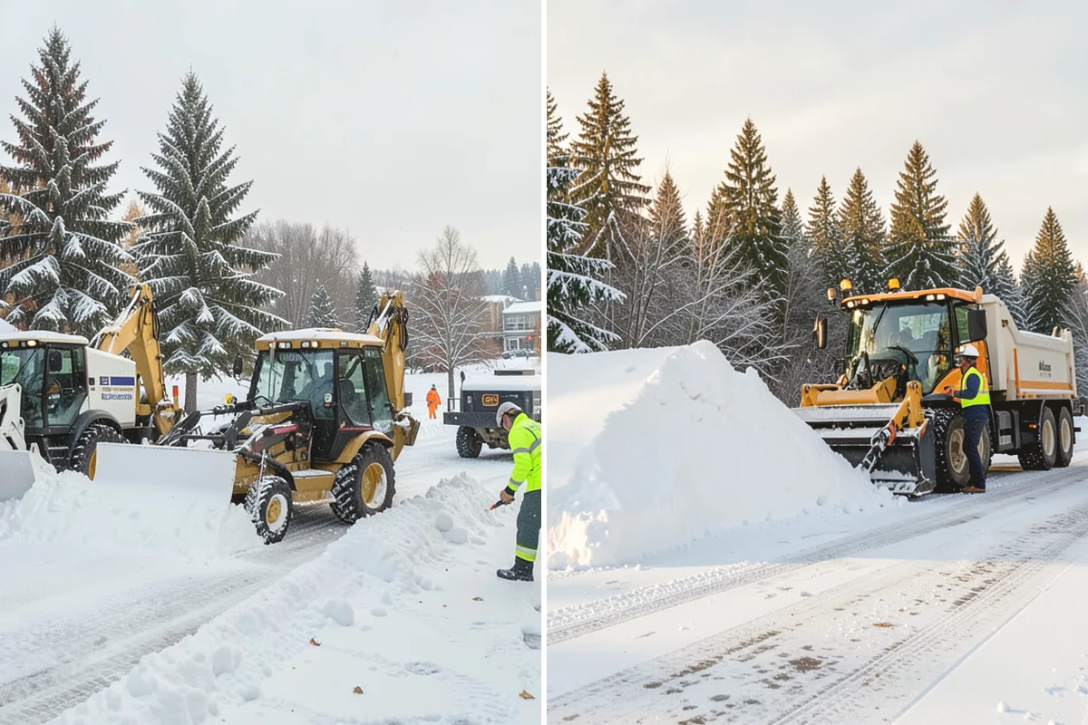Acreage Snow Removal in North Bend, King County, WA - We tour the property and rank access routes by priority